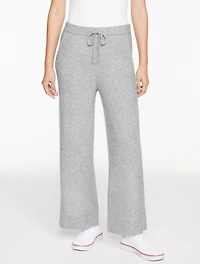 Ribbed Wide Leg Sweater Pants