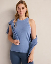 Garment-Dyed Organic Cotton Racerback Tank