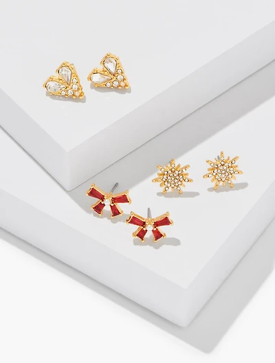 Dainty Stud Earring Gift Set