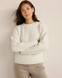 Boucle Crewneck Sweater