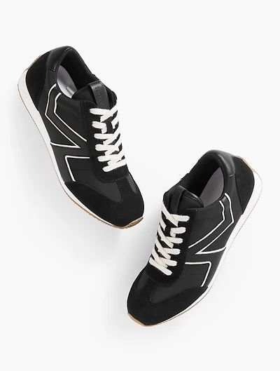 Alex Leather & Nylon Sneakers