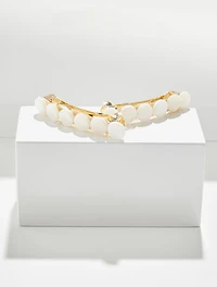 Coastal Mother of Pearl Barrette -  Set of 2