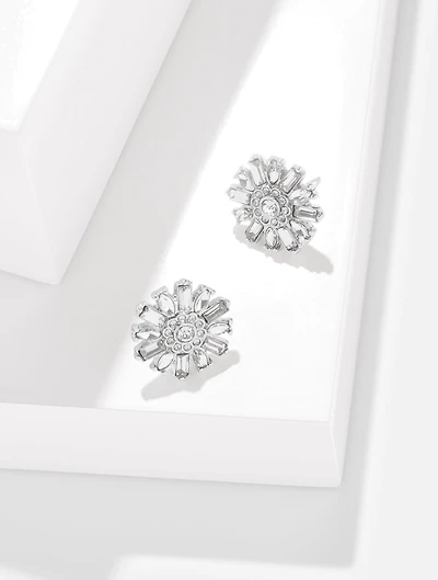 Snow Burst Stud Earrings