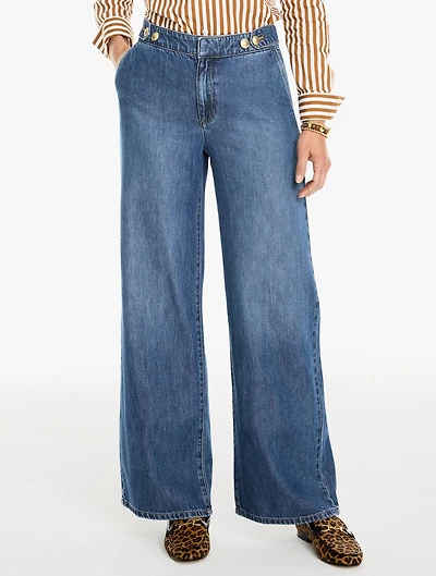 Supersoft Relaxed Trouser Jeans - Westham Wash