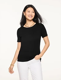 Pima Cotton Crewneck Tee - Brights