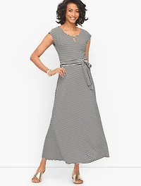 Cotton Maxi Dress - Kalahari Stripe
