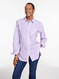 Everyday Relaxed Shirt - Darling Stripe