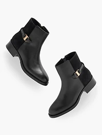 Waverly Nappa Ankle Boots