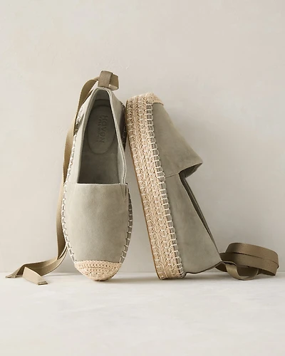 Suede Espadrilles