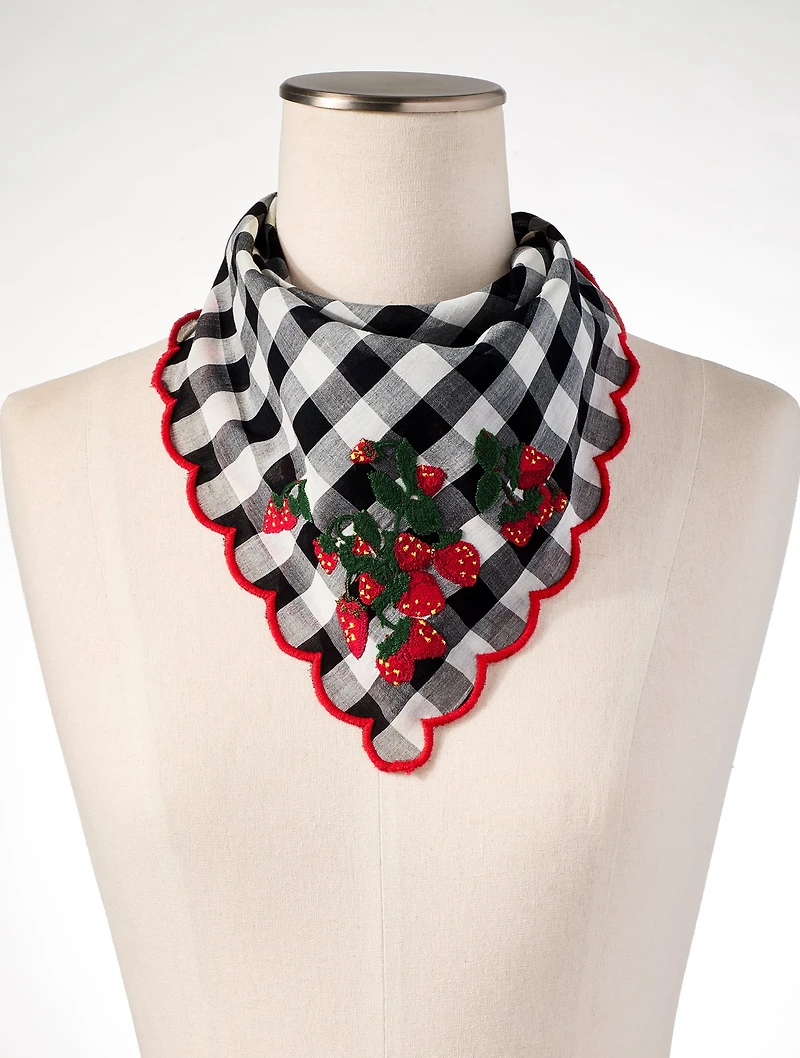 Dancing Strawberries Neckerchief