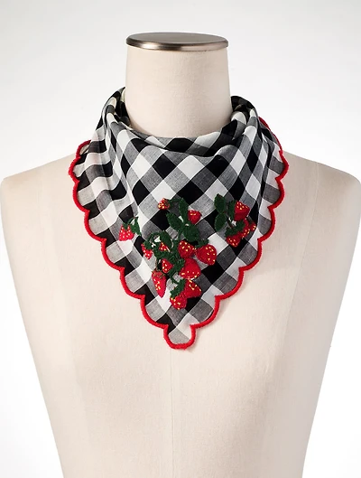 Dancing Strawberries Neckerchief