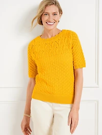 Scallop Boatneck Pullover