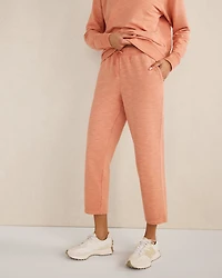 Organic Cotton Slub Terry Straight Leg Pants
