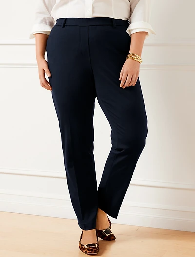 Refined Ponte Straight Leg Pants