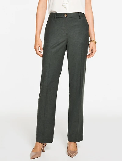 Talbots Southampton Luxe Italian Flannel Straight Leg Pants