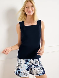 Ottoman Square Neck Shell