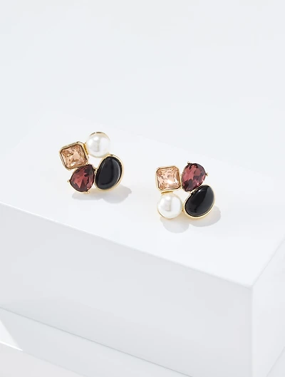 Gem Stud Earrings