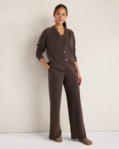 Fleece Wide Leg Pants