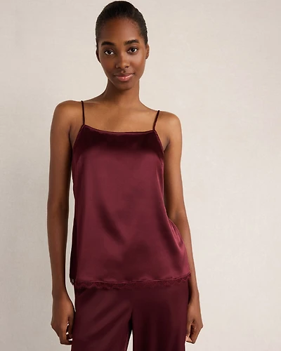 Washable Silk Lace Cami