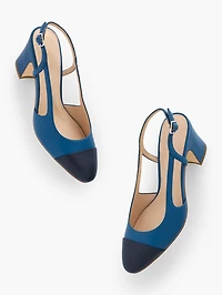 Irene Nappa Slingback Pumps