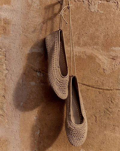 Crochet Ballet Flats