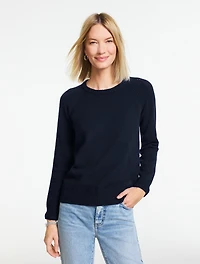 Crewneck Raglan Sweater