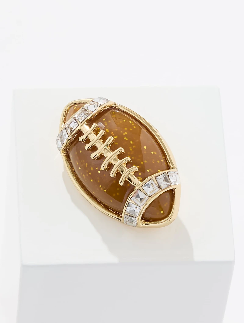 Touchdown Brooch