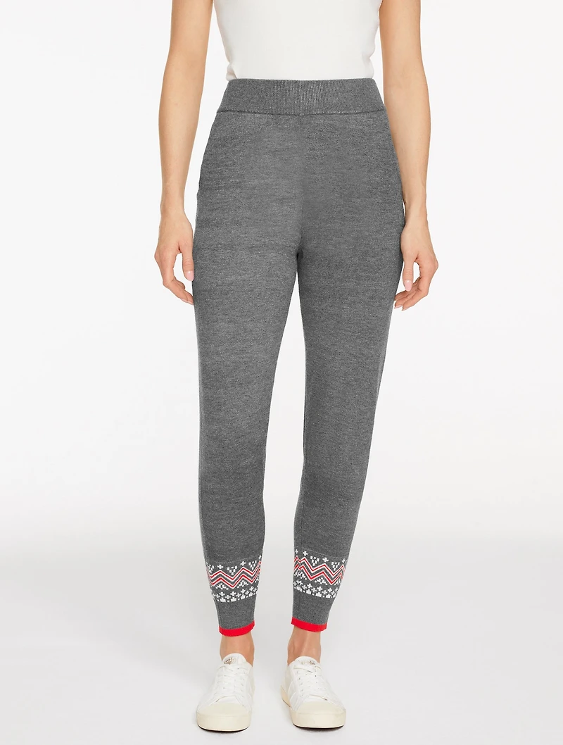 Sweater Joggers - Nordic Fair Isle