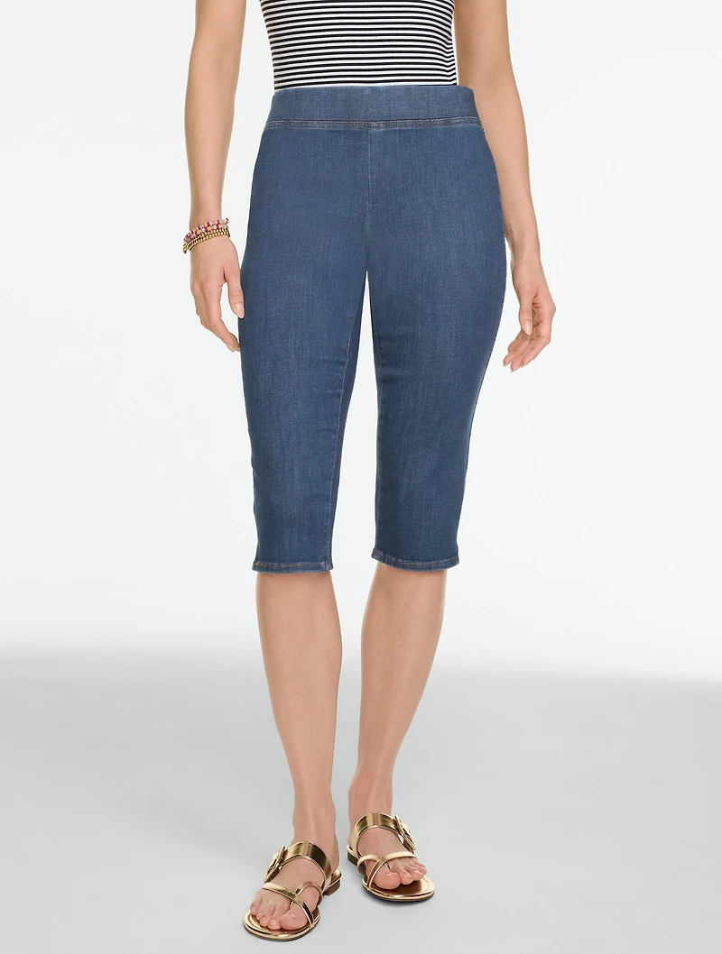 Capri Pull-On Travel Jeans