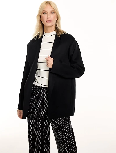 Double Face Wool Blend Jacket