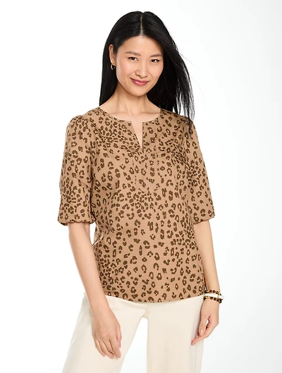 Elbow Sleeve Popover - Modern Leopard