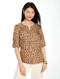 Elbow Sleeve Popover - Modern Leopard