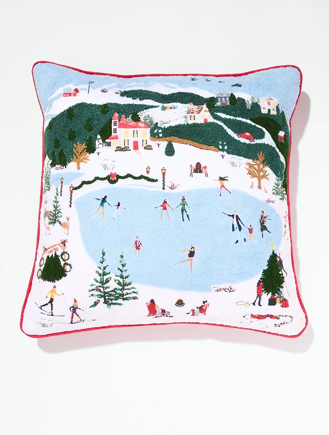Ski Village Pillow