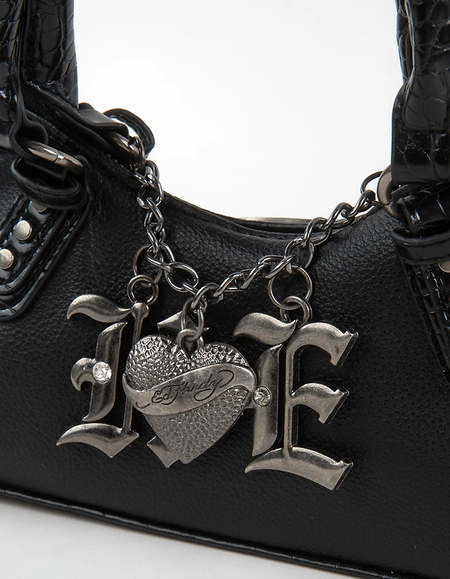 ED HARDY Satchel Bag - BLACK