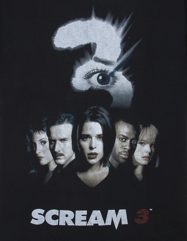 SCREAM 3 Mens Tee - BLACK