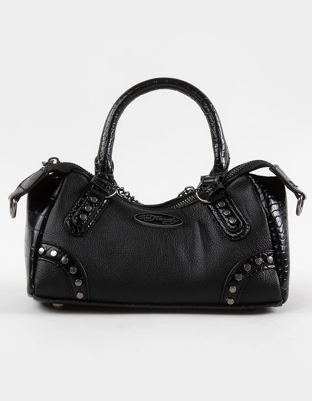 ED HARDY Satchel Bag - BLACK