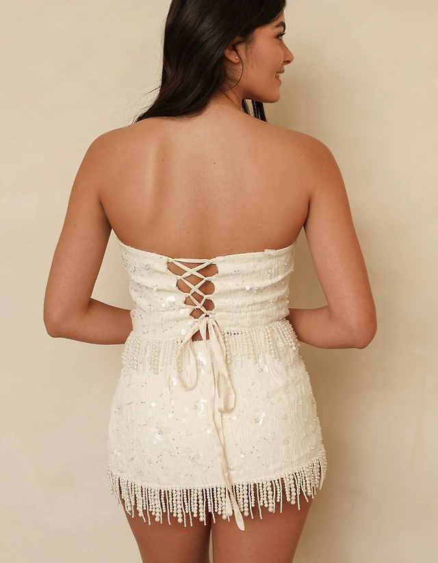 DIPPIN' DAISY'S Champagne Skirt - NATURAL