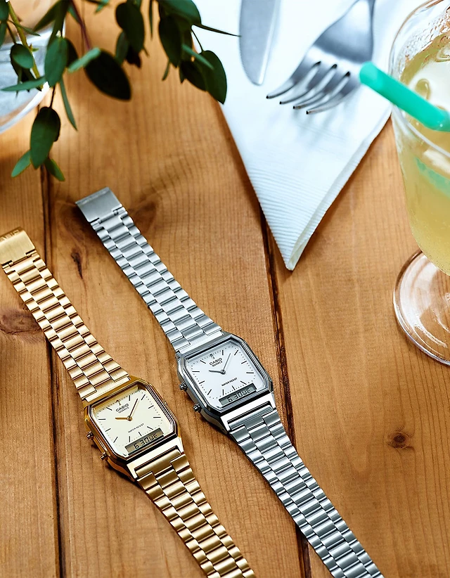 CASIO AQ230A-7AVT Watch - SILVER