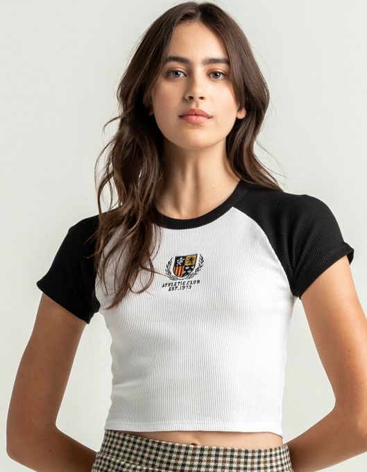 FULL TILT Athletic Club Crest Raglan Tee