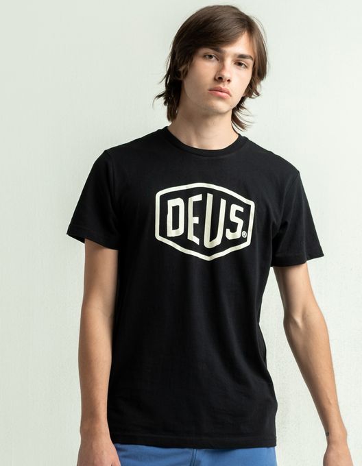 DEUS EX MACHINA Shield Black T-Shirt