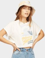 BILLABONG x Wrangler Take It Back Off White Crop Tee