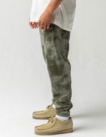 RSQ Tie Dye Olive Jogger Sweatpants