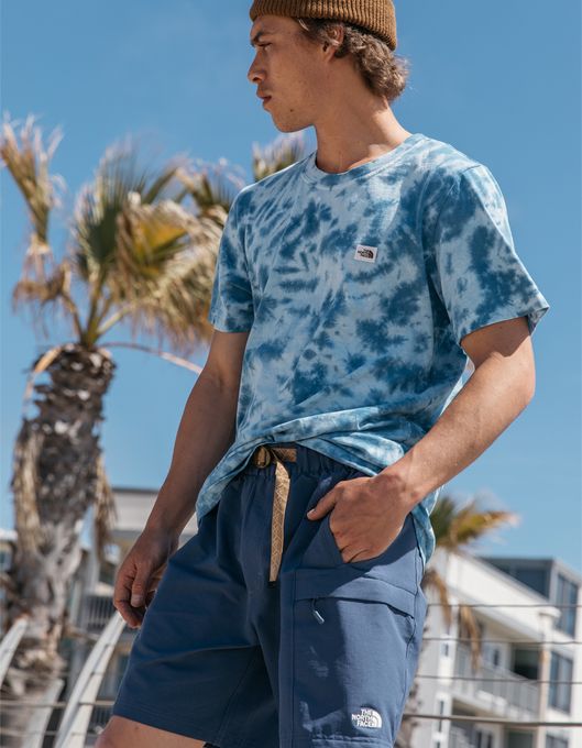 THE NORTH FACE Class V Blue Belted Shorts