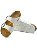 BIRKENSTOCK Arizona White Sandals