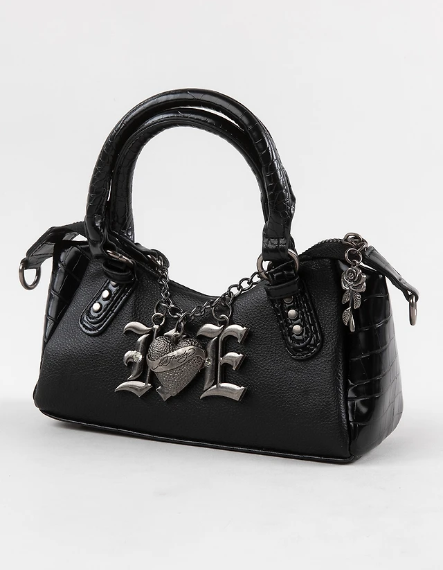 ED HARDY Satchel Bag - BLACK