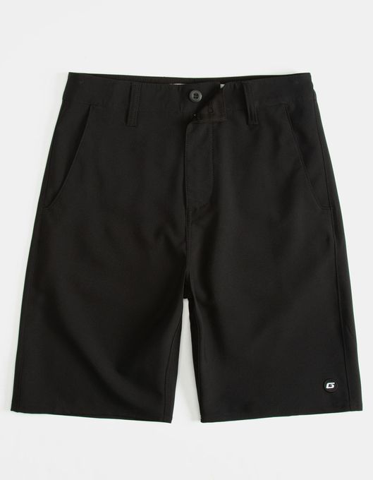 GROM Off Road Black Boys Hybrid Shorts