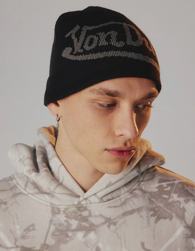 VON DUTCH Skully Beanie