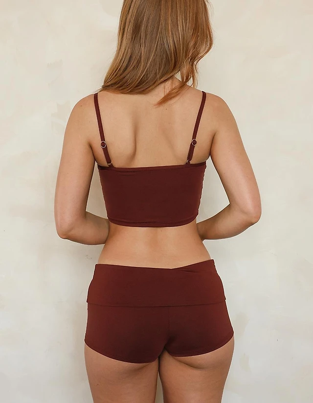 DIPPIN' DAISY'S Lele Shorts - BROWN