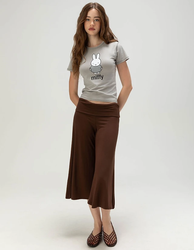 MIFFY Womens Baby Tee - GRAY