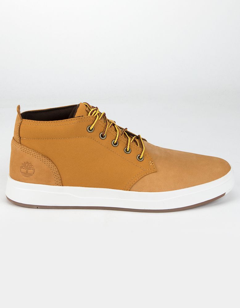 TIMBERLAND Davis Square Leather Chukka Shoes